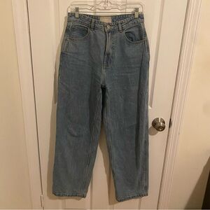 Everlane Way High Wide Leg Jean - Light Wash